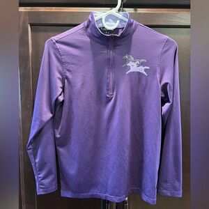 Kerrits Purple Quarter-Zip Top